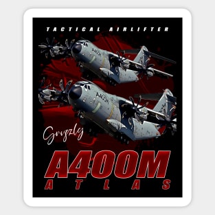 A400M Tactical Airlifter Heavy Aircraft Sticker